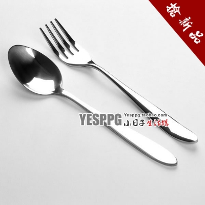 Stainless steel dinnerware set fork spoon fork spoon long-handled spoon