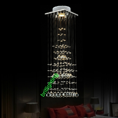 fashion crystal pendant lamp for living-room bedroom modern lamp pendant lighting decorative crystal for wedding [pendant-lights-2125]