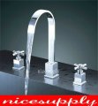 faucet chrome bath tub 3 pcs Waterfall Mixer tap b804