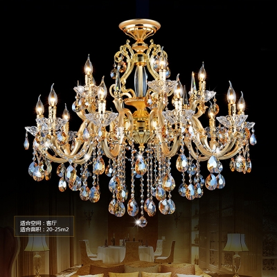 gold crystal chandelier yellow chandeliers wrought iron candle chandelier flush mount island modern led chandeliers copper [chandeliers-2378]