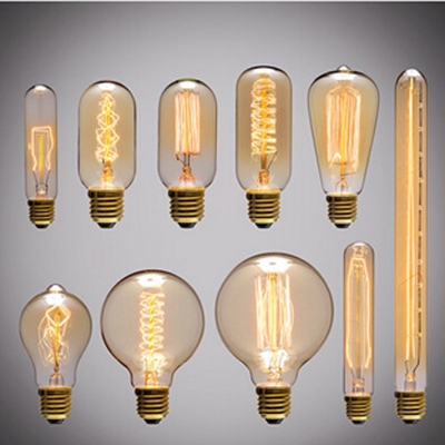 incandescent bulbs e27 e26 antique retro vintage dimmable edison light bulb st64 a19 t45 g95 40w 60w filament bulbs 120v/240v [lighting-bulb-4117]