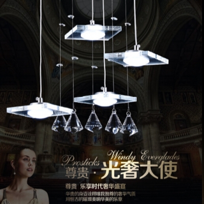 led creative modern pendant lamps design 4pc/set