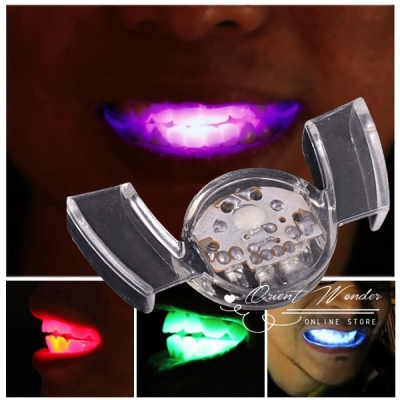 led flashing mouth,mouth light,party toy,50pcs/lot helloween funny toy for christmas kid gift