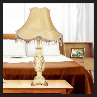 luxury europe princess bedside table lamp for kids room bedroom living room wedding decoration desk reading light