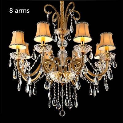 modern chandeliers china small chandelier for bedroom art lamp creative crystal chandelier with lampshade contemporary crystal [chandeliers-2516]