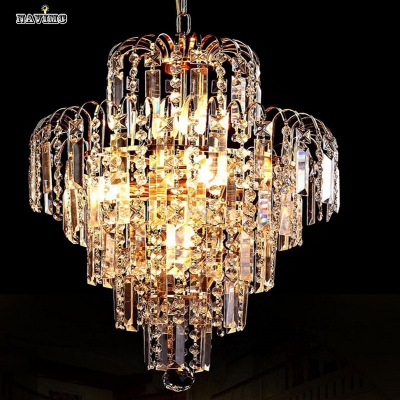 modern crystal pendant lights, 400*600*300mm livingroom lamp [modern-pendant-light-6514]
