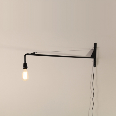 modern task wall light lamp e26 e27 with swing arms110v 220v wall sconces reading workingjean prouve wall light