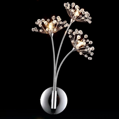 new modern dandelion crystal wall lamp 9w ,wall light, so beautiful ! guaranteed [wall-light-6091]
