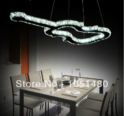 s guaranteed lustre led pendant light ,modern home decorative lamp [led-crystal-pendant-light-4868]