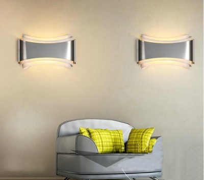 warm white 5w led wall sconce modern simplicity personality bedside bedroom hallway wall lamp energy-saving light lighting [led-wall-lights-4596]