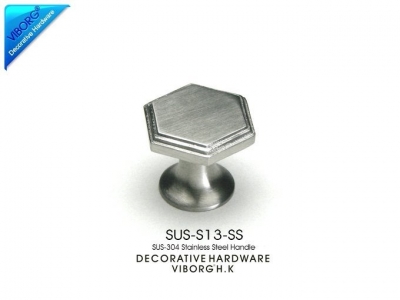 (4 pieces/lot) VIBORG SUS304 Stainless Steel Drawer Knobs & Cabinet Handles &Drawer Pulls & Cabinet Pulls, SUS-S13-SS
