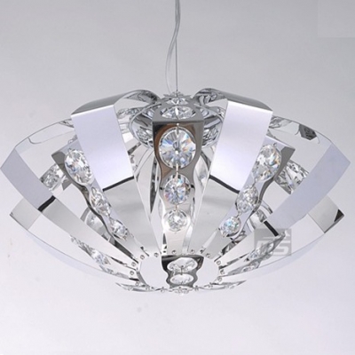 2015 new stainless steel crystal led chandelier for dinning room,dia 40cm
