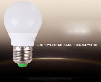 2pcs/lot super bright led energy saving light bulbs led light bulb e14 e27 screw bulb 3w led energy-saving lamps led bulb