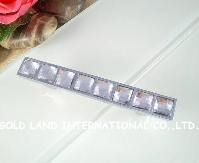 64mm Free shipping crystal glass cabinet furniture handle
