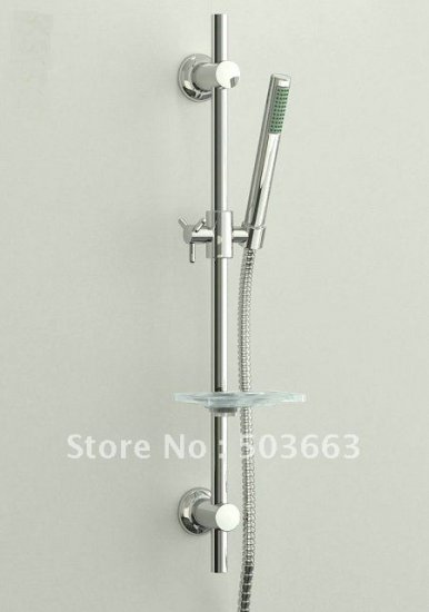 Bathroom Wall Mounted With Soap Dish Holder Handheld Shower Faucet Set CM0443 [Shower Faucet Set 2252|]