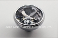 D32mmxH22mm Free shipping pure brasstop quality K9 crystal glass knob/drawer knob/copper base be plating bright chrome