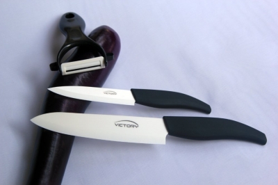 New Arrival!4" 6" inch Black Handle Fruit Chef Ceramic Knife + Ceramic Peeler Sets,Free Shipping