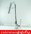 Vessel faucet chrome swivel kitchen sink Mixer tap b496