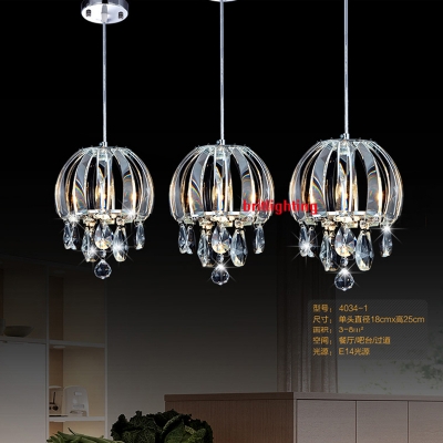 dining lamp glass pendant lamp three lights crystal pendant lamps dining room linear suspension lights led pendant lights [pendant-lights-2068]