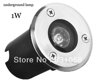 /fedex/ 10pcs/lot 1w ac90-240v underground light buried lamp garden ip68 light outdoor lamp inground led lamp