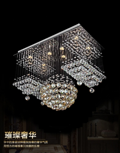 new flush mount large modern chandeliers el lobby light , rectangular crystal chandelier lighting