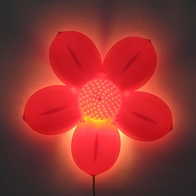 new merry christmas lights dia 35cm flower shape [wall-light-6128]