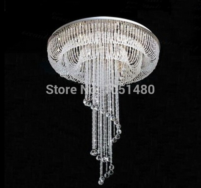 promotion s modern crystal lights chandelier fixtures dia60*h100cm luxury living room lights