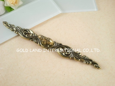 128mm Free shipping bronze-colored zinc alloy cabinet furniture handle