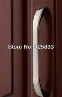128mm Furniture Stainless Steel cabinet knobs Brushed Silver Handle drawer pulls knobs dresser handles