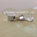 12PCS/LOT FREE SHIPPING DIAMETER 45MM CLEAR CUT CABINET KNOBS FURNITURE HARDWARE