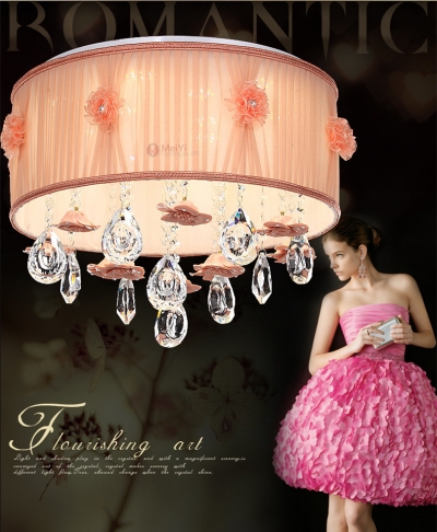 2015 favorable crystal led ceiling light luminaria teto indoor lighting round bedroom living room lamp foyer lamps