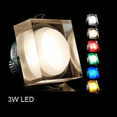 3 watt led down light+ recessed led lighting + led indoor light+6pcs/lot+