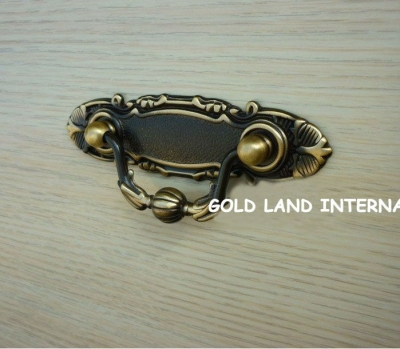 64mm Free shipping pure copper European furniture handle