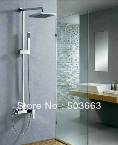 8" Shower head+ Arm + Control Valve+Handspray Shower Set CM0608 [Shower Faucet Set 2207|]