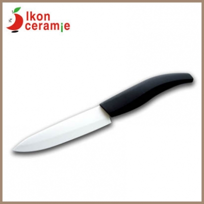 China Ceramic Knives,5 inch 100% Zirconia Ikon Ceramic Fruit Knife.(AJ-5001W-AB)