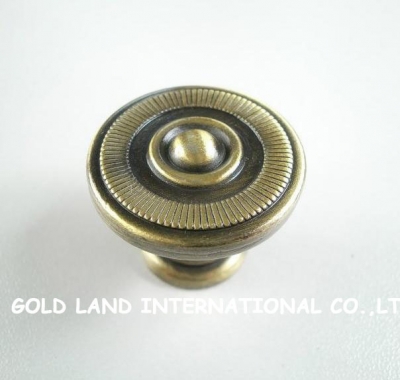 D27xH20mm Free shipping cabinet cupboard drawer knob [KDL Zinc Alloy Antique Knobs &am]
