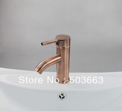 Free Shipping Antique Copper Vessel Sink Faucet Sink Mixer Tap Basin Faucet Sink Tap Bath Brass Faucet Vanity Faucet L-0167