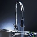 New Single Handle Faucet Basin & Kitchen Pull Out Spray Mixer Tap S-691