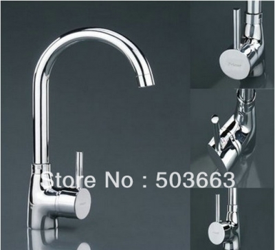 New Solid Brass Chrome Kitchen Swivel Sink Mixer Tap Faucet Vanity Faucet L-3615