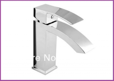 Pro Contemporary Surface mount Basin Faucet Chrome Thermostatic Mixer Tap HK-006
