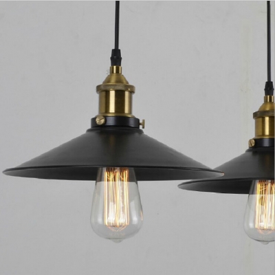 diameter 280mm black&white hanging pendant light with copper base,the loft vintage lamp,e27/110v/220v edison pendant bar lamps