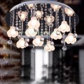 fashionable ceiling lights bedroom white crystal wedding decoration ceiling lights led ceiling lamp decorative lights