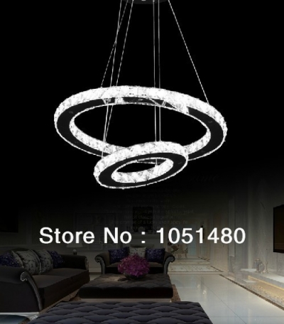 holiday s ring design led crystal chandelier for living room dinnig room light [led-crystal-pendant-light-5057]