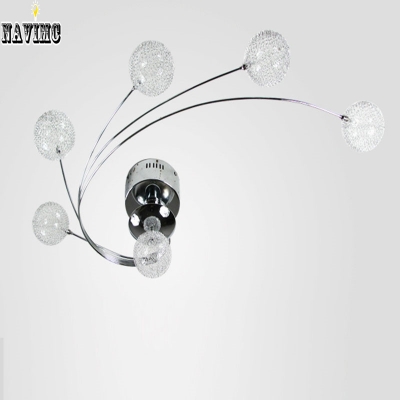 most popular style ball design contemporary iron chandelier for living room l75* w45cm