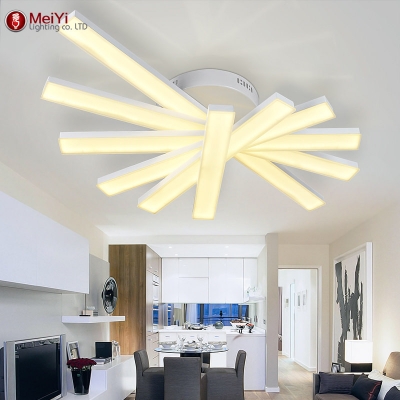 new arrival acrylic modern led ceiling lights for living room bedroom lamparas de techo modern led light fixture ceiling lamp [april-2668]