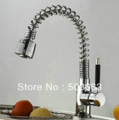 pull out faucet swivel kitchen sink Mixer tap b548 brass chrome basin water tap Z-001