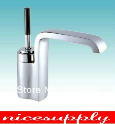 single lever chrome finish bathroom sink mixer tap basin faucet vessel tap vanity mixer L-187 [Bathroom faucet 487|]