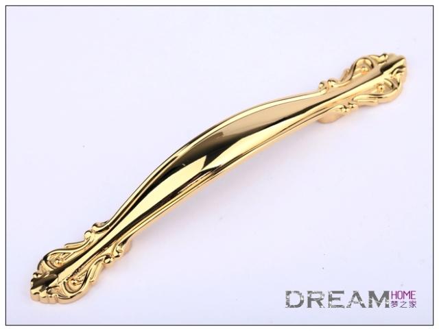6308-64 64mm hole distance brilliant golden antiqued alloy handle for drawer/wardrobe/cupboard/cabinet