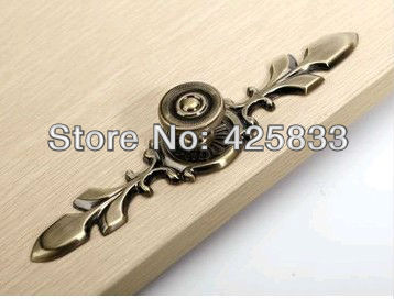 Single Furniture Zinc Alloy Red Copper Plating ?Kitchen Cabinet Drawer Pull Knob Handle