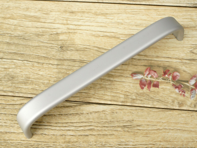 5018-192 192mm hole distance matt aluminium handle for wardrobe/cupboard